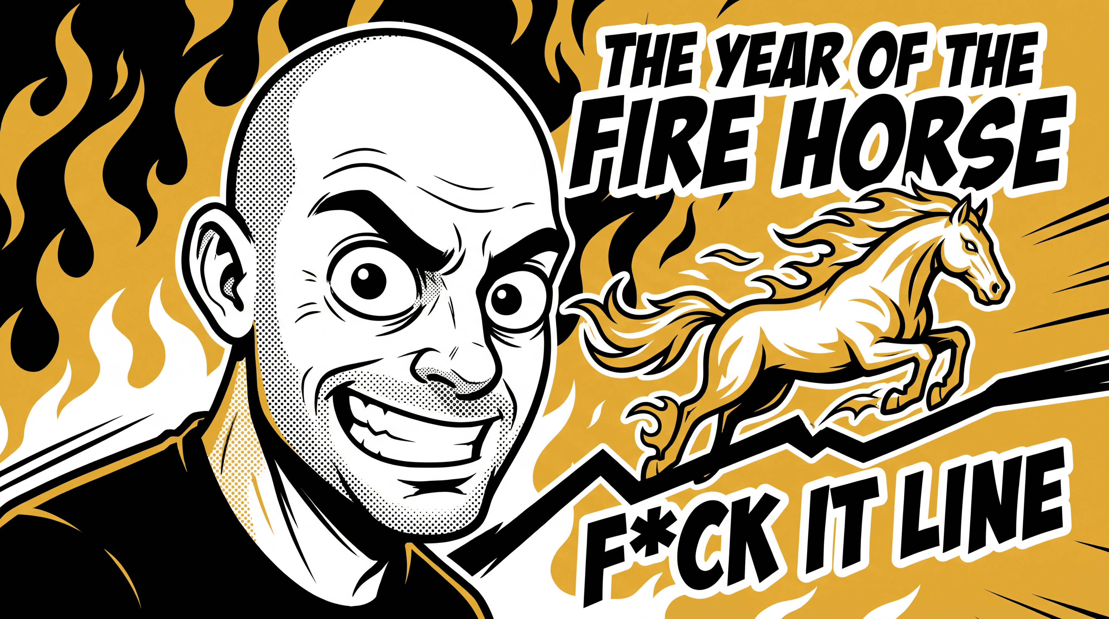 Riding Bareback on a Fire Horse