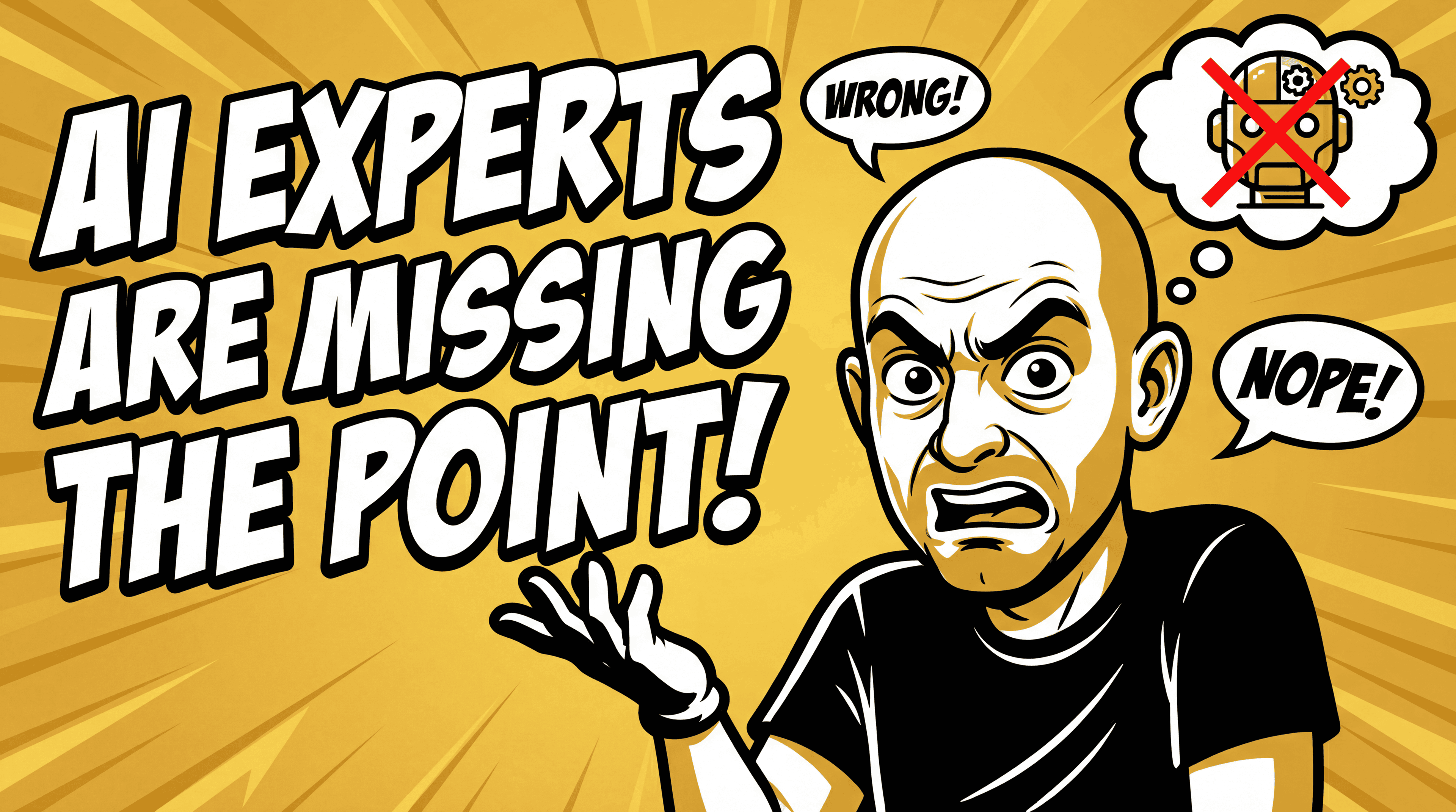 The AI Experts Are Missing the Point