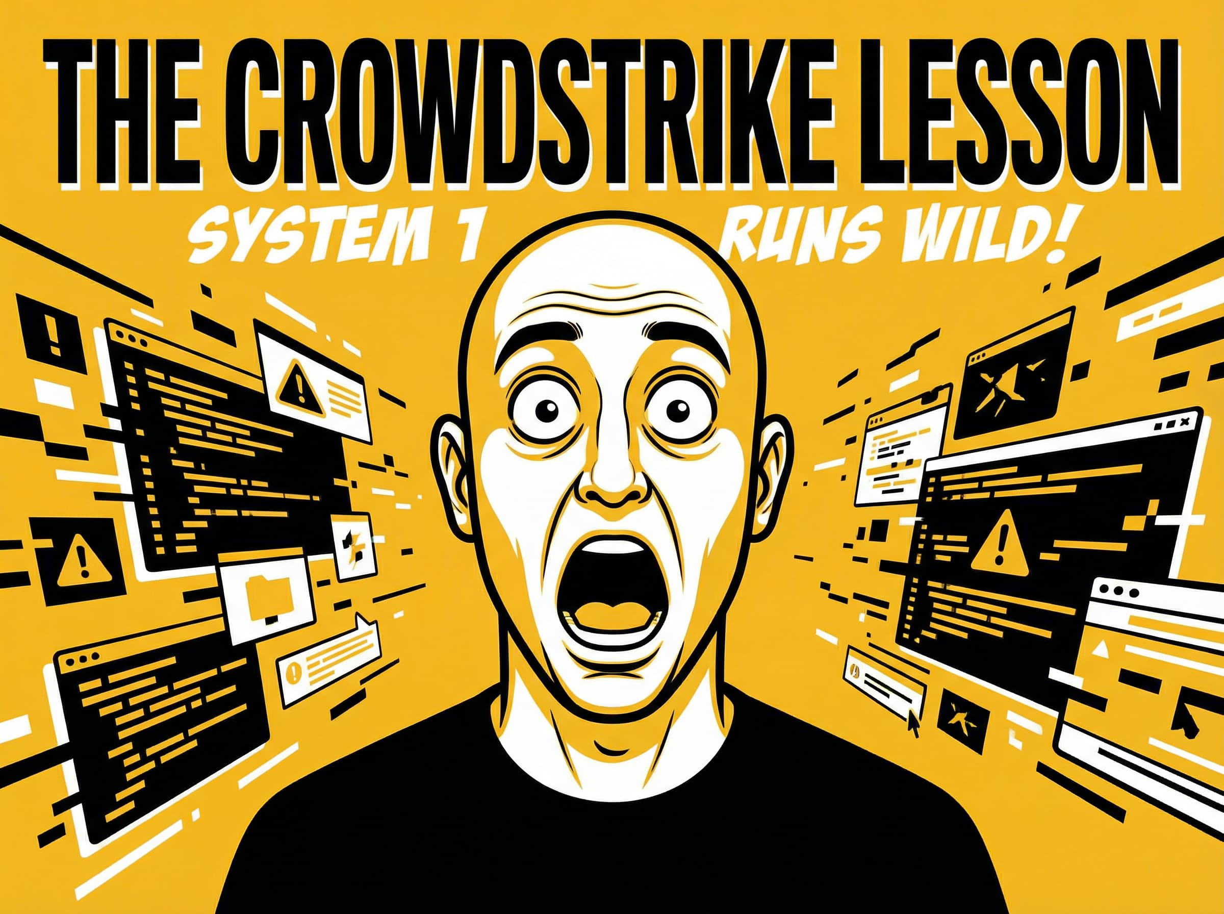 Thumbnail for The CrowdStrike Lesson: What Happens When System 1 Runs Wild