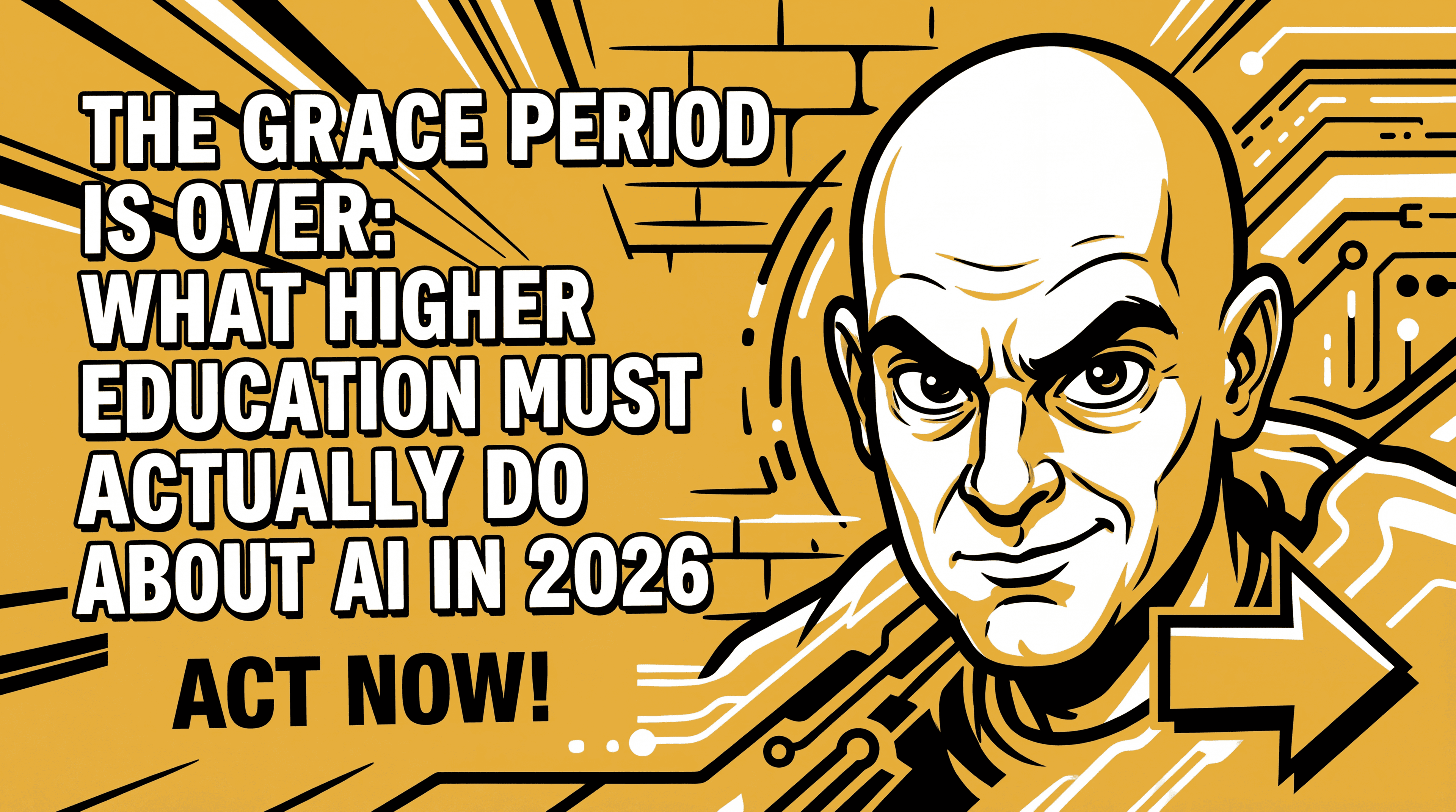 Thumbnail for The Grace Period Is Over: What Higher Education Must Actually Do About AI in 2026